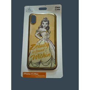 Disney Belle iPhone XS Max Clear Case - "Beauty Is Found Within"
